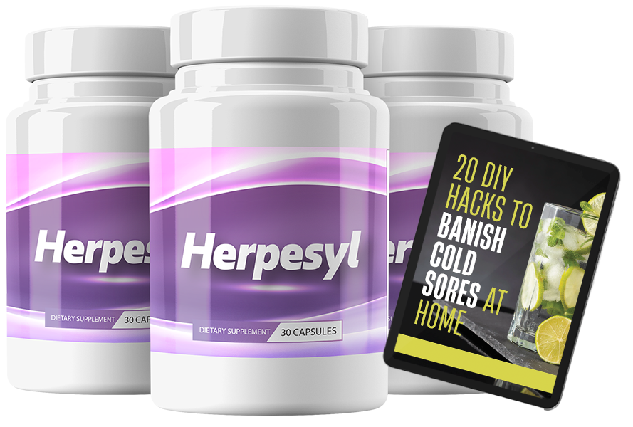 3 bottles herpesyl + bonus